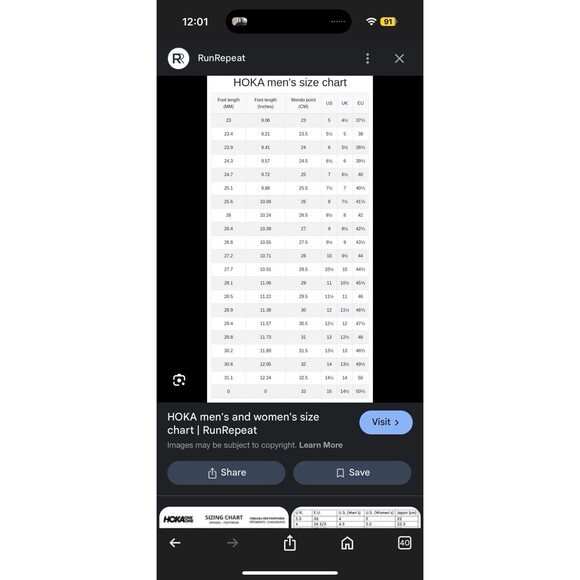 Hoka One One Clifton 7 Men Sz 11.5 Shoes Almond Milk 1110508 TVID Sneakers READ - Picture 11 of 11